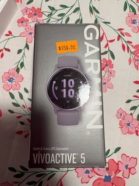 garmin vivoactive 5 Smartwatch - Lavender Band